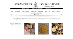 Desktop Screenshot of lagoldandsilver.com